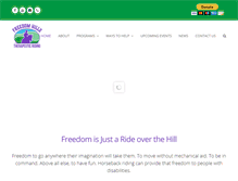 Tablet Screenshot of freedomhills.org